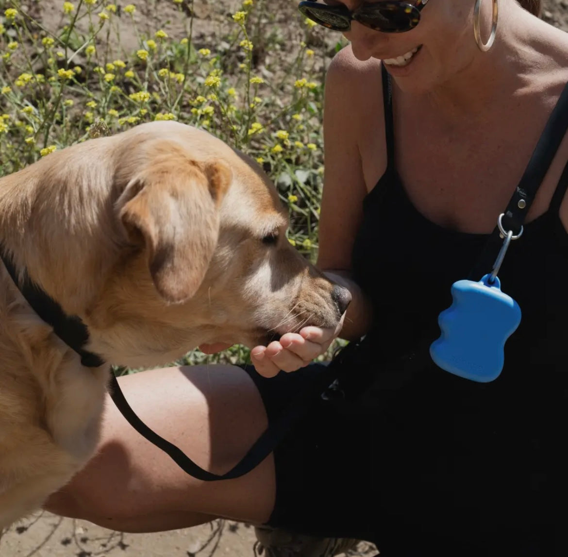 Squeeze Silicone Dog Treat Dispenser