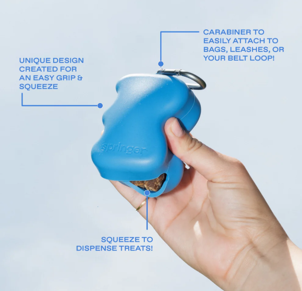 Squeeze Silicone Dog Treat Dispenser